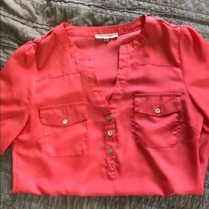 41 Hawthorn Coral Blouse
